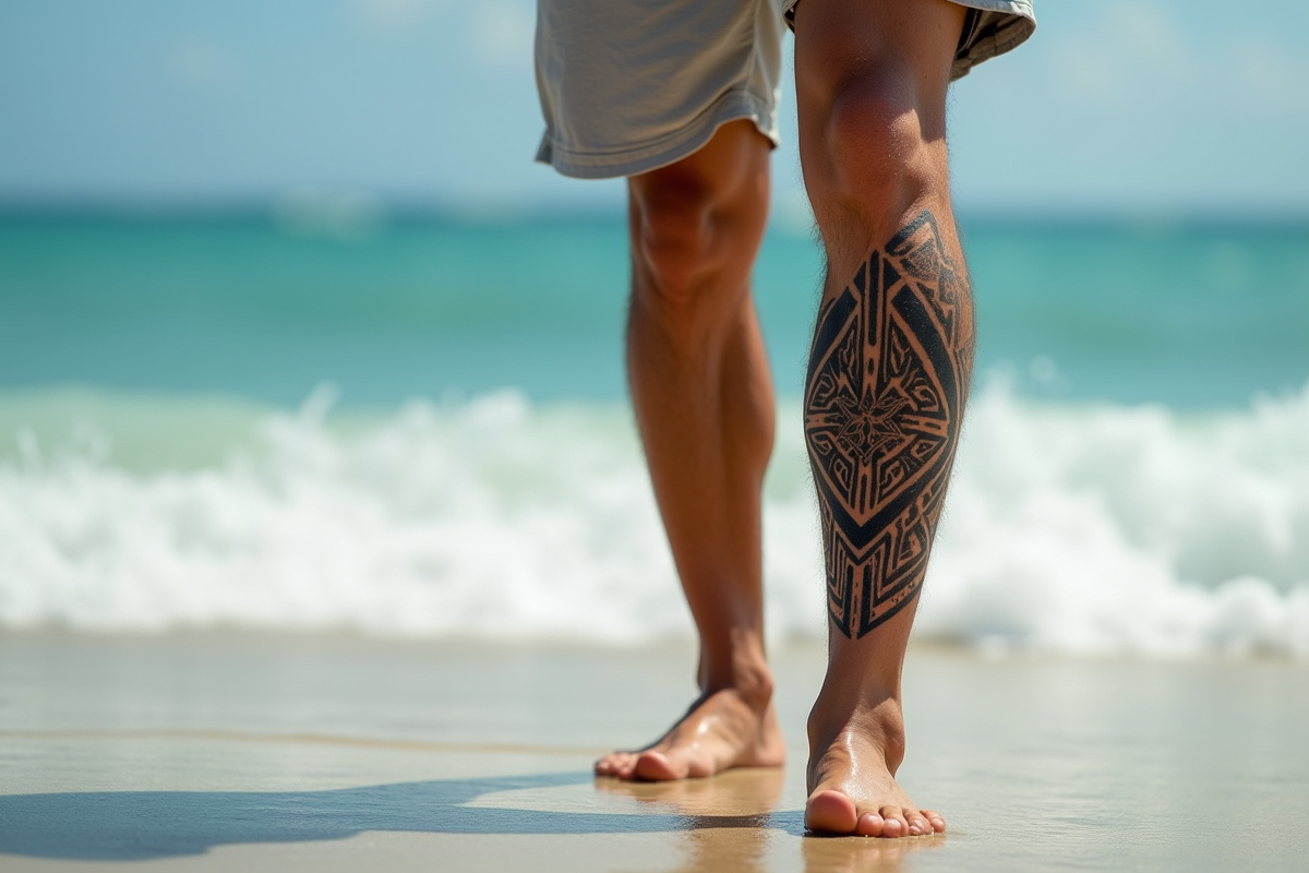 tatouages mollets